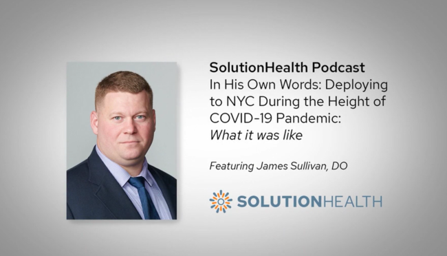 Dr. Sullivan NYC Deployment Podcast GFX